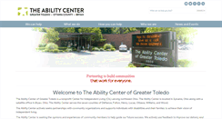 Desktop Screenshot of abilitycenter.org