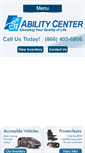 Mobile Screenshot of abilitycenter.com